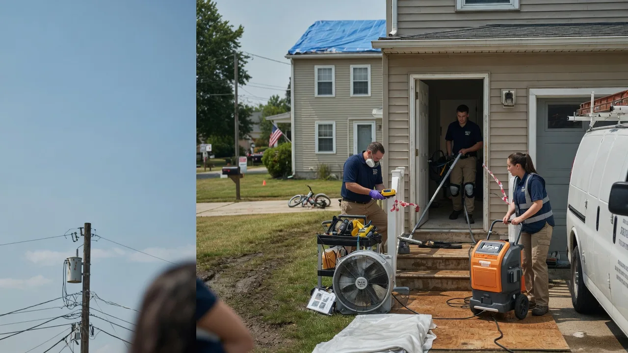Water Damage Repair in West Bloomfield, MI near me